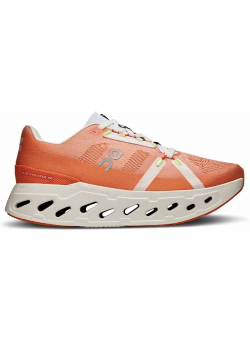 کفش ورزشی زنانه نارنجی برند on running