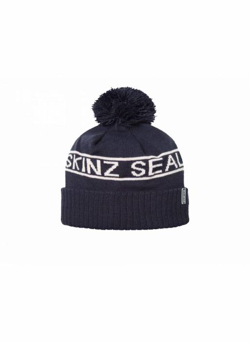 کلاه ورزشی ضدآب (واترپروف) مردانه آبی سرمه ای برند sealskinz