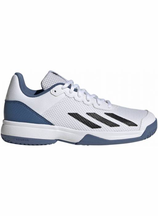 کفش ورزشی تنیس بچه گانه آدیداس سفید