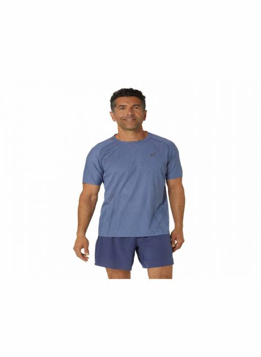 تیشرت ورزشی مردانه اسیکس آبی