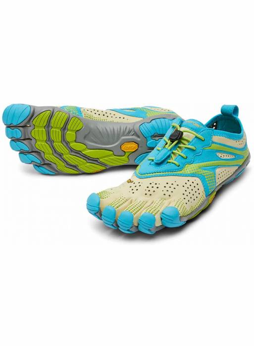 کفش ورزشی زنانه ویبرام سبز آبی