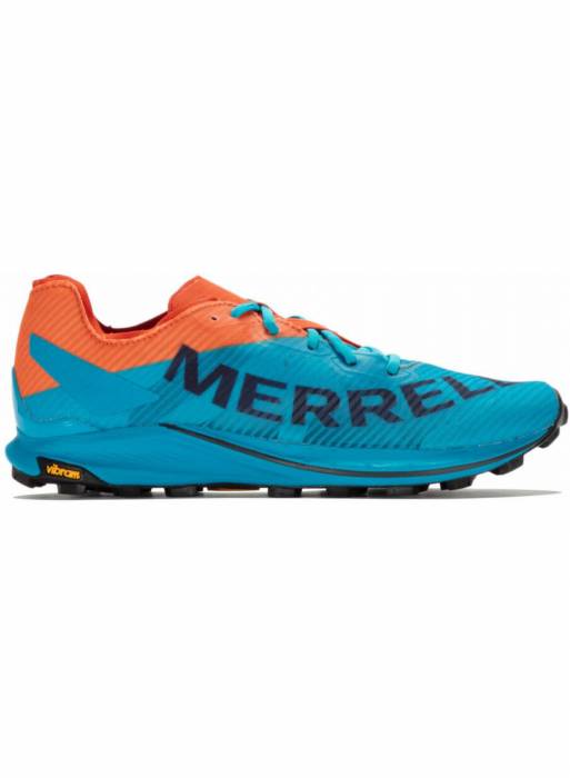 کفش ورزشی مردانه مرل نارنجی آبی