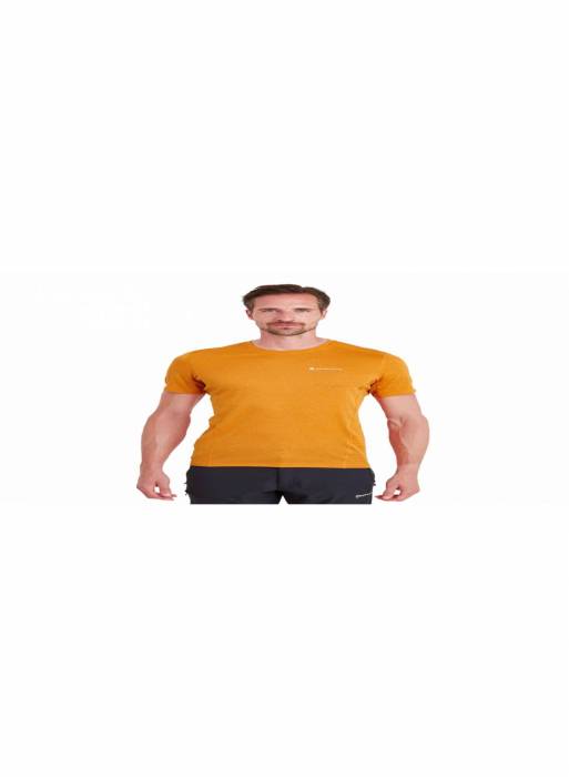تیشرت ورزشی مردانه مونتین نارنجی